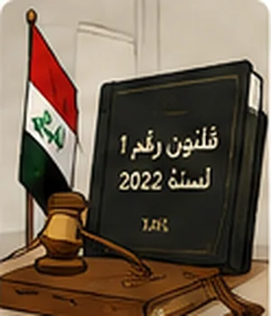 Cartoon illustration representing Iraq’s 2022 legal context on normalization
