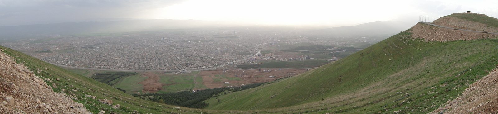 Panorama over Sulaymaniyah