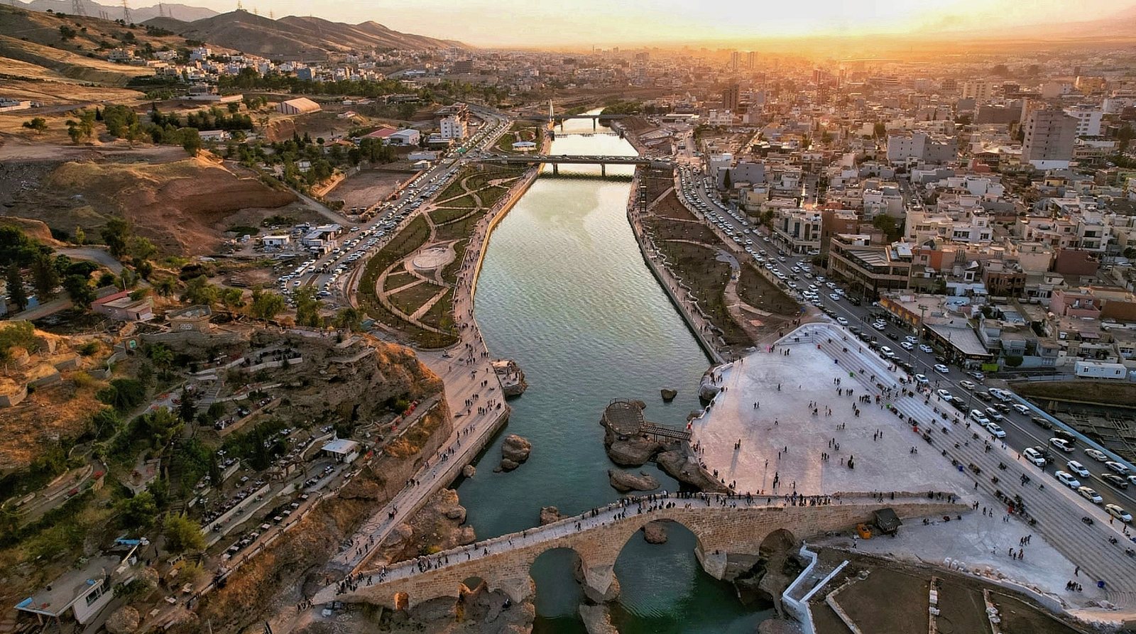 Zakho and Delal Bridge